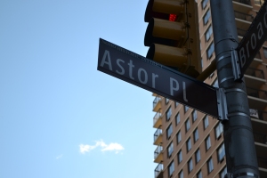 Titanic memories and memorials are scattered throughout New York, and Astor Place is just one of them.